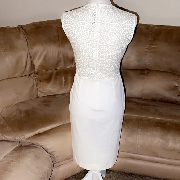 Stella McCartney | Dresses | Stella Mccartney Crochet Back Bridal Pencil  Dress | Poshmark